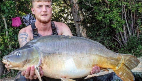 A carp from Jonchery, Jul 2019