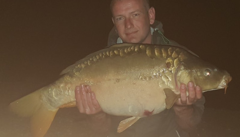 A 32 lb carp from Jonchery, Michael Cole, Apr 2017