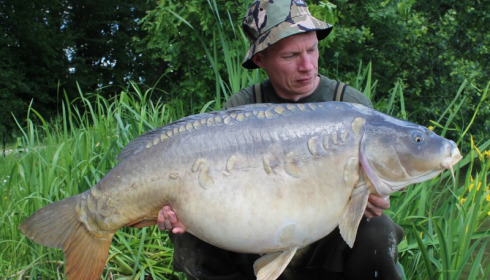 A 49 lb 8 oz carp from Jonchery, daniel pennycook, May 2017