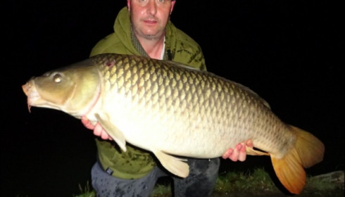 A 41 lb 8 oz carp from Jonchery, Andrew Buckley, Aug 2019