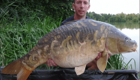 A 32 lb carp from Jonchery, Steve , Aug 2019