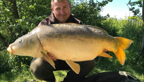 A carp from Jonchery, May 2019