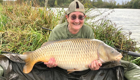 A fish from Jonchery, 41lb common, Oct 2022