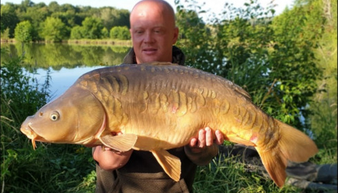 A carp from Jonchery, Jul 2019