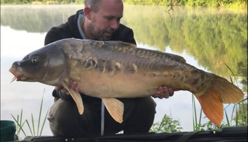 A carp from Jonchery, Jun 2019