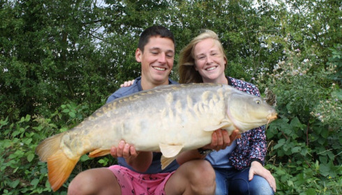 A carp from Jonchery, Aug 2015