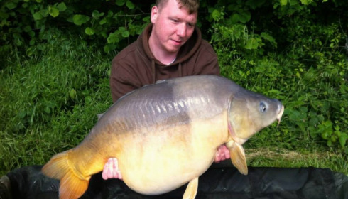 A carp from Jonchery, May 2014