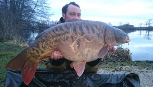 A carp from Jonchery, Mark Slade, Feb 2015