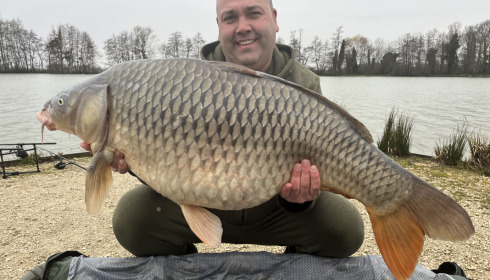 A 47 lb carp from Jonchery, Ian Morris, Mar 2022