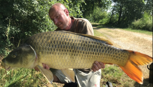 A 25 lb 8 oz carp from Jonchery, Stephen Tovey, Jun 2023