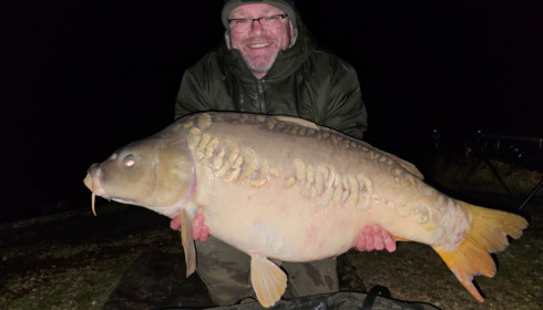 A 49 lb carp from Jonchery, Craig Henfrey, Mar 2023