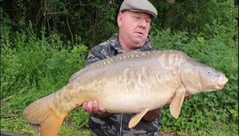 A carp from Jonchery, May 2019
