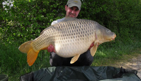 A carp from Jonchery, Swim 4, Apr 2014