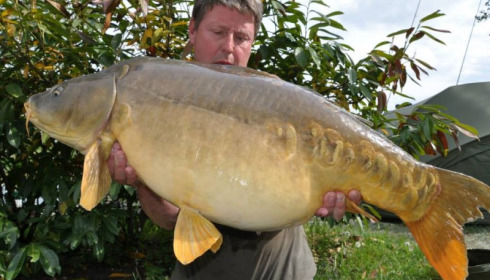 A carp from Jonchery, Swim 1, May 2014