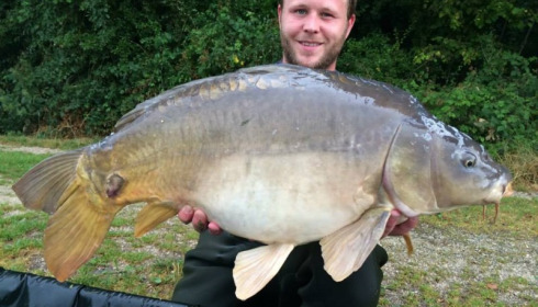 A carp from Jonchery, Jul 2014