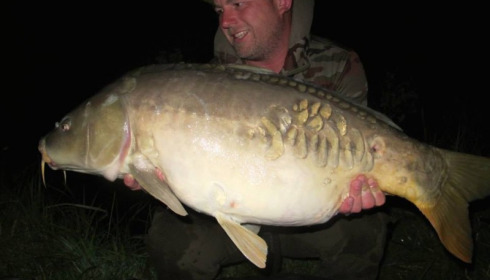 A carp from Jonchery, Swim 5, Apr 2014