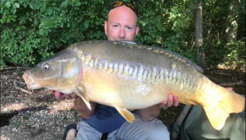 A carp from Jonchery, Jun 2019