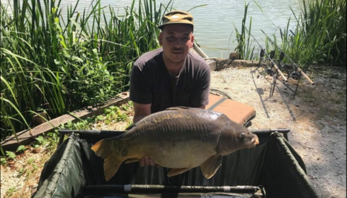A carp from Jonchery, Jul 2018