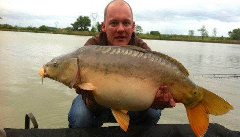 A carp from Jonchery, May 2014