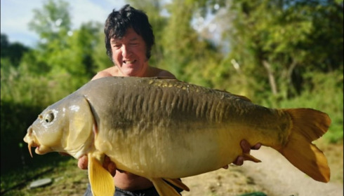A carp from Jonchery, Aug 2019