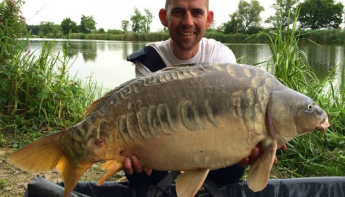 A carp from Jonchery, Jul 2014