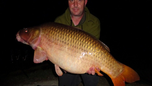 A 45 lb 2 oz carp from Jonchery, Andrew Buckley, Aug 2019