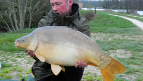 A carp from Jonchery, Cliff Hills, Apr 2015