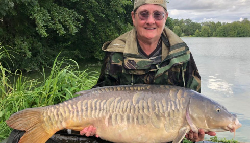 A 39 lb fish from Jonchery, Mirror, Jul 2023