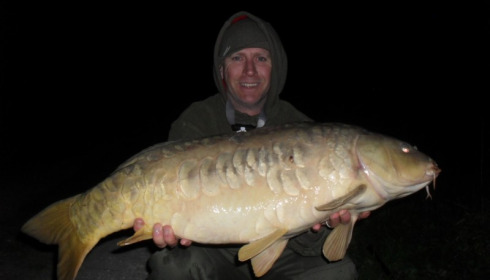 A 36 lb carp from Jonchery, Jason Fox, Apr 2017