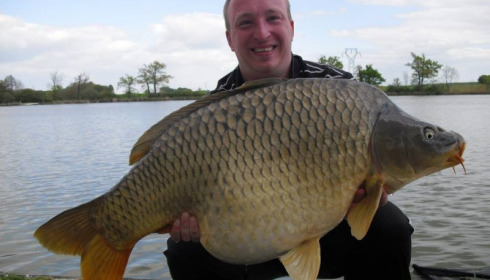 A carp from Jonchery, Swim 4, Apr 2014