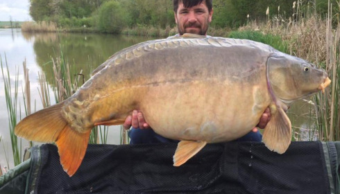 A 50 lb 2 oz carp from Jonchery, Daniel Hardy, Apr 2017