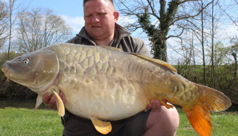 A carp from Jonchery, Apr 2021