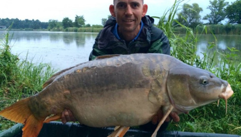 A carp from Jonchery, Jul 2014