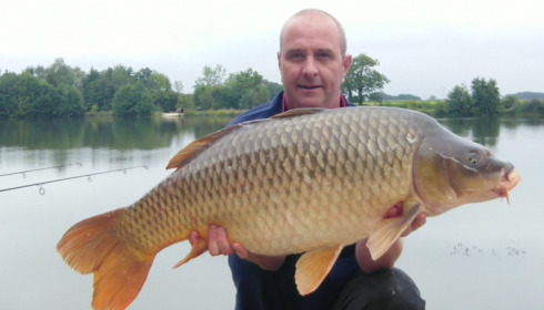 A 41 lb 12 oz carp from Jonchery, Andrew Buckley, Aug 2021