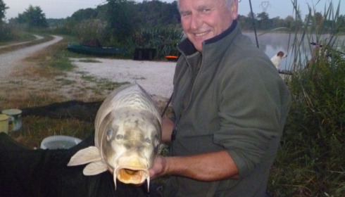 A 40 lb 4 oz carp from Jonchery, Brian, Mar 2013