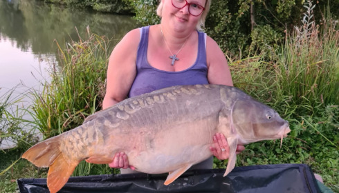 A 41 lb 10 oz fish from Jonchery, Mirror, Sep 2022