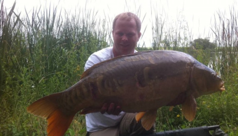 A carp from Jonchery, Jul 2013