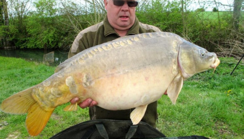 A carp from Jonchery, Apr 2014