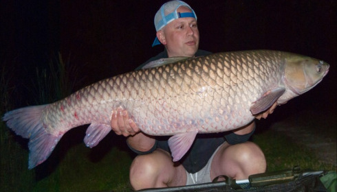 A 50 lb grass carp from Jonchery, Thomas Parker, Jun 2019