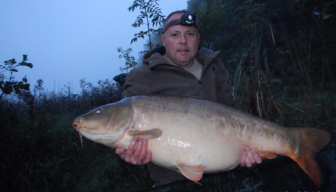 A 50 lb 8 oz carp from Jonchery, Trevor Botley, Oct 2016