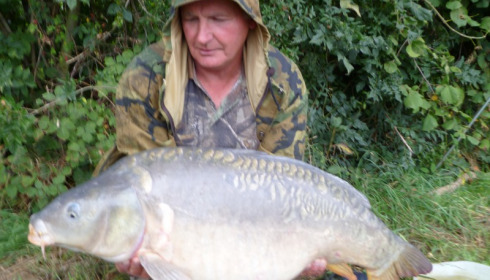 A 34 lb 2 oz carp from Jonchery, Brian, Mar 2013