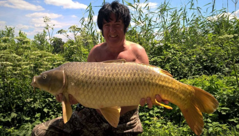 A carp from Jonchery, Jul 2017