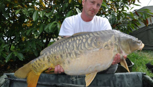 A carp from Jonchery, Swim 1, May 2014