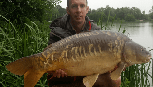 A 31 lb carp from Jonchery, Steve , Aug 2019