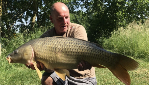 A 21 lb carp from Jonchery, Stephen Tovey, Jun 2023