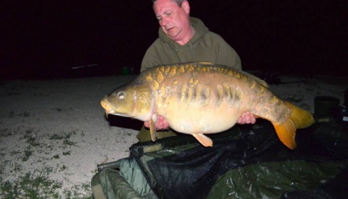 A carp from Jonchery, Swim 2, Apr 2014
