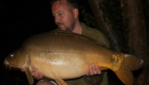 A carp from Jonchery, Matt, Peg 1, Sep 2016