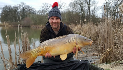 A carp from Jonchery, Graham Taylor - Swim 4, Mar 2017