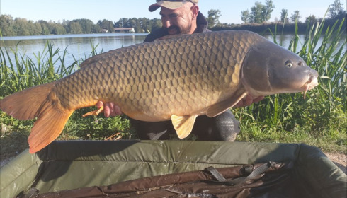 A 54 lb carp from Jonchery, Craig Cicero, Sep 2019