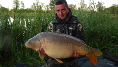 A 35 lb 8 oz carp from Jonchery, Marcus Jones, Jun 2013